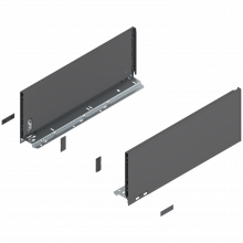 Царга "C" Legrabox 450мм, 770C4502S орион серая, R+L, с заглушками Царга "C" Legrabox 450мм, 770C4502S орион серая, R+L, с заглушками