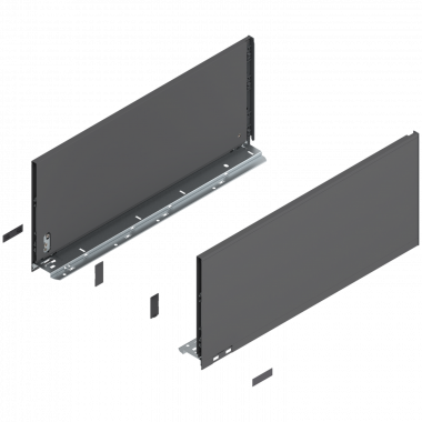 Царга "F" Legrabox 550мм, орион серая., R+L, с заглушками
