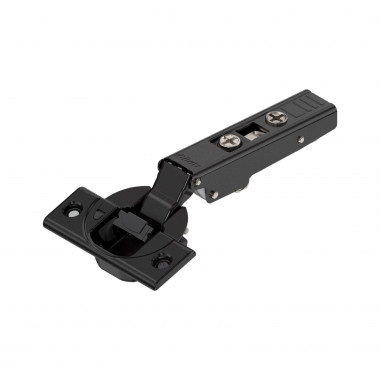 Петля CLIP top BLUMOTION накладная, 107°, черный оникс, 75B1550 ONS
