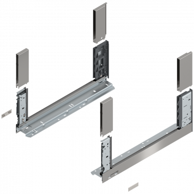 Царга "C" Legrabox FREE 450мм (загл., Boxc., инстр.) нержав., R+L