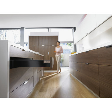 Ящик TANDEMBOX intivo (96х500 до 50 кг), крепление inserta, черн.