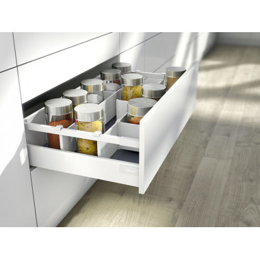 Ящик TANDEMBOX antaro (высота B 160, глубина 450 мм), крепление inserta, белый