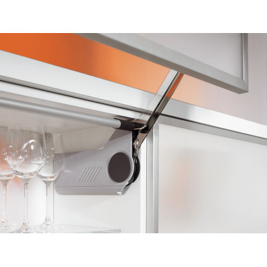 Вертикальный подъемный механизм AVENTOS HL 21/39 с узкой алюминиевой рамкой, сер.