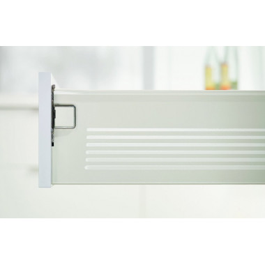 Ящик METABOX (высота H 150, глубина 450 мм) с доводчиком, серый, под пресс