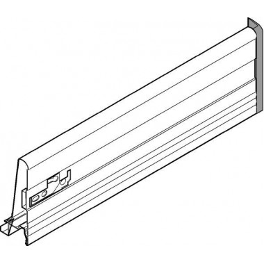 TANDEMBOX, царга К 115/450 мм, серая, правая
