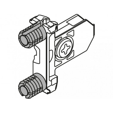 TANDEMBOX, крепление фасада INSERTA ZSF.39A2