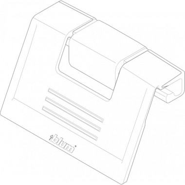 TANDEMBOX intivo/antaro, ручка без поводка д/внутр.ящика, белая ZIF.80M5