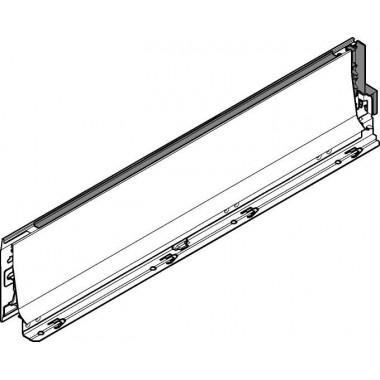 TANDEMBOX intivo, царга L 101/450мм, черная, лев. 358L4502SA2