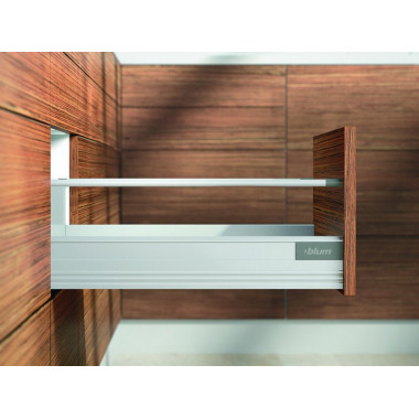 Ящик TANDEMBOX plus (высота С 196, глубина 400 мм), крепление inserta, серый