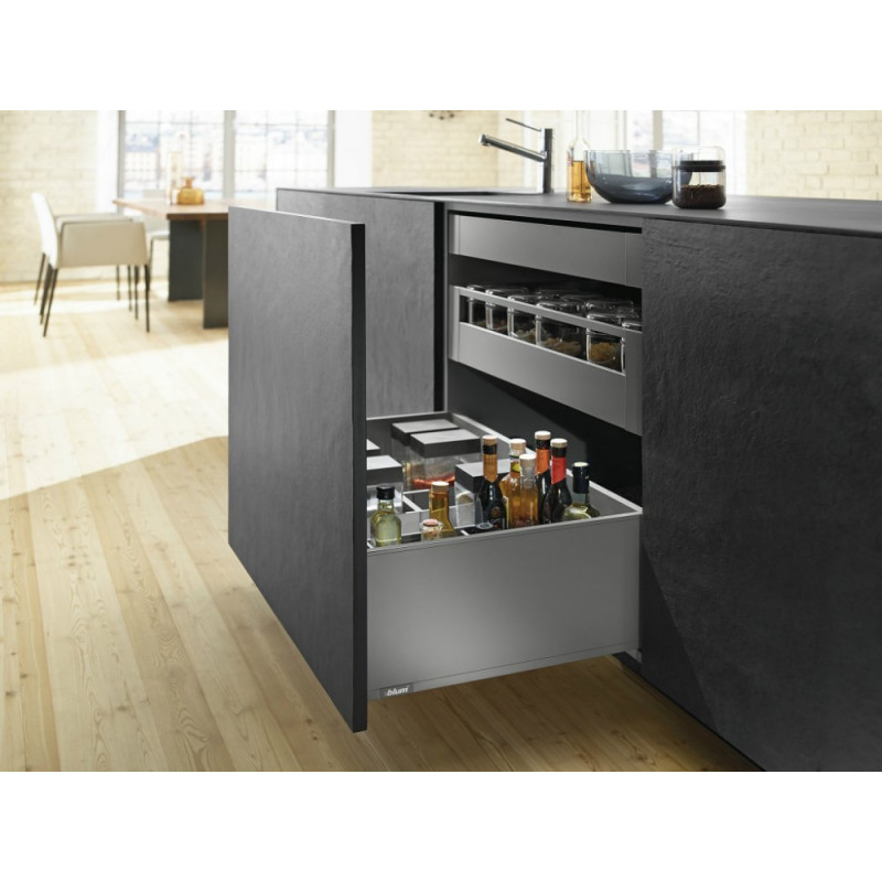 Комплект ящика LEGRABOX (глубина 450 мм, высота F, крепление